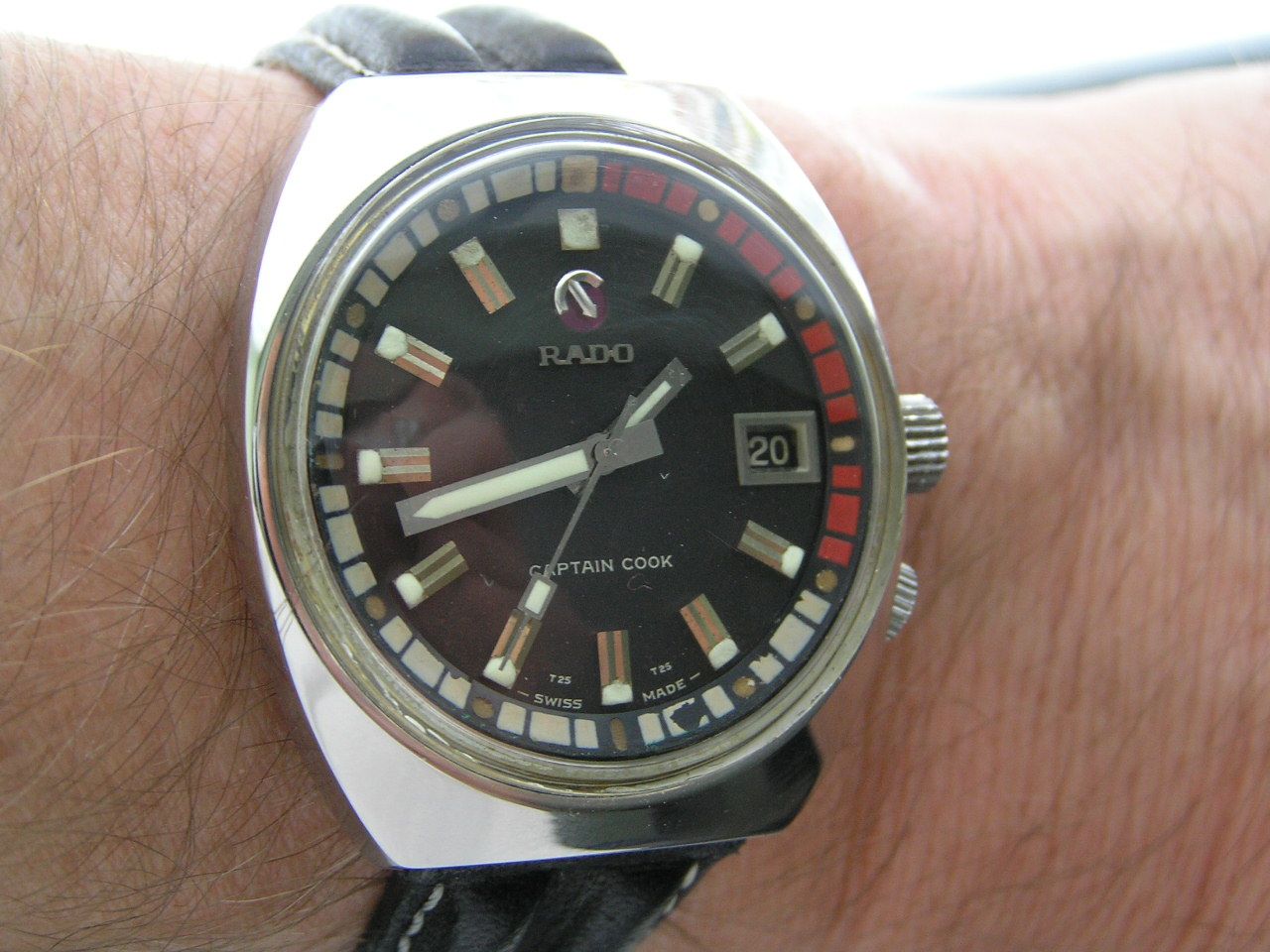 FS Vintage Rado Captain Cook Automatic 150 Shipped